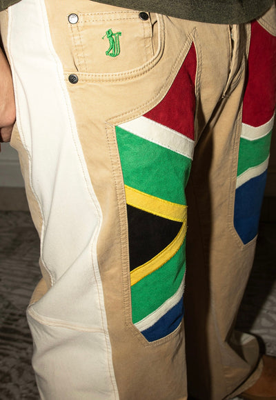 Pantaloni Flare Jeckerson Sudafrica Custom - M uomo | R3BORN thumbnail