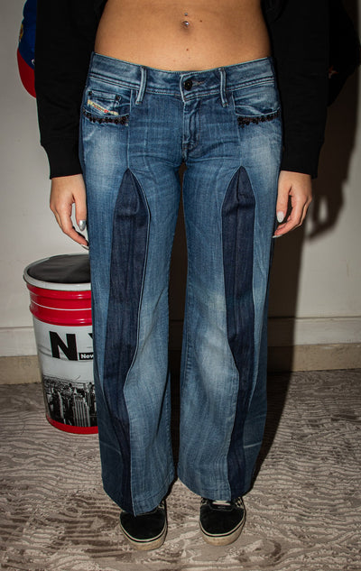 Jeans flare Y2K Diesel Custom - M donna | R3BORN thumbnail