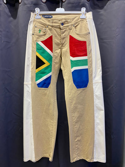 Pantaloni Flare Jeckerson Sudafrica Custom - M uomo | R3BORN thumbnail