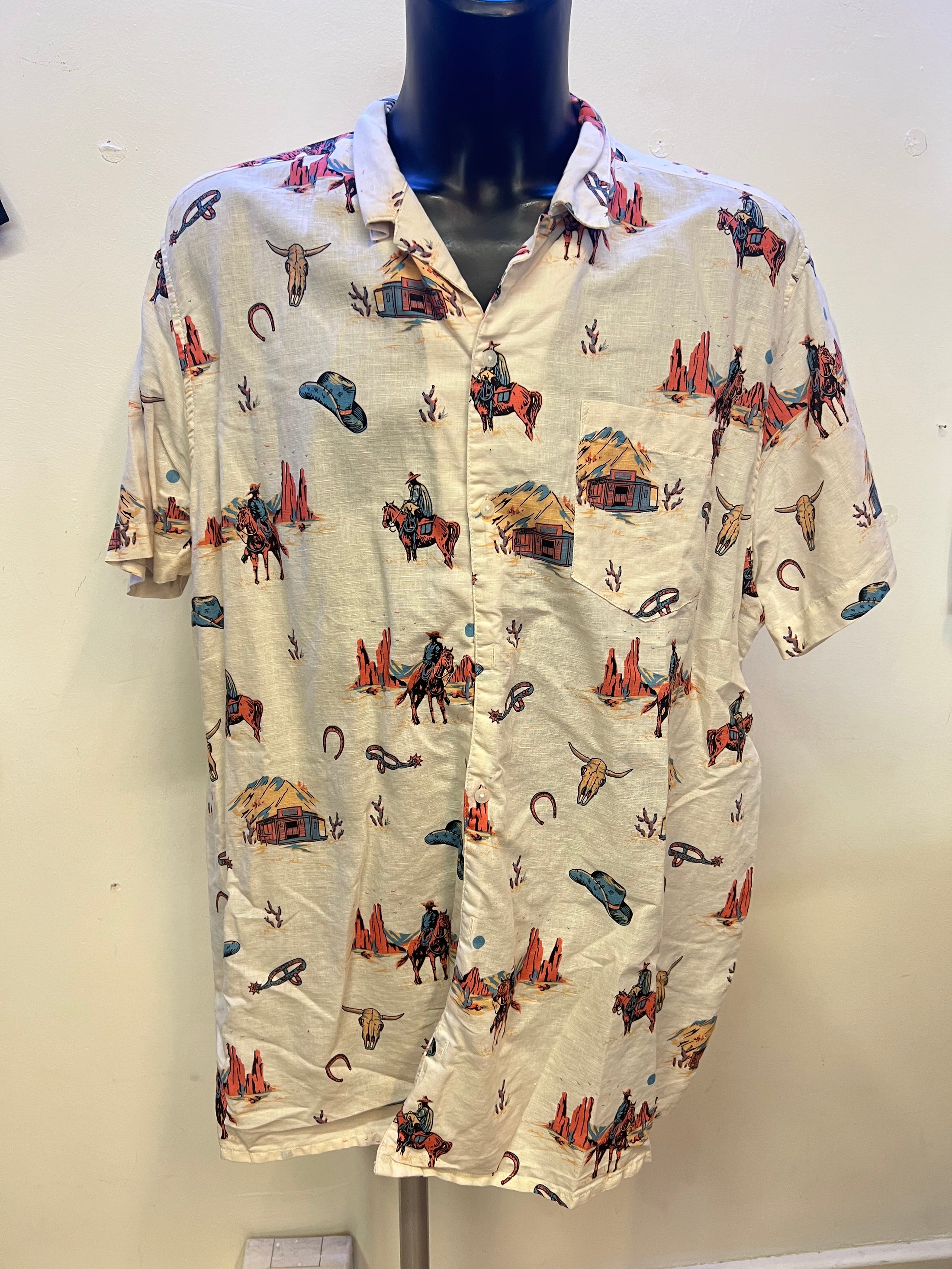 Camicia in lino e cotone Sonoma ( 2xl uomo)