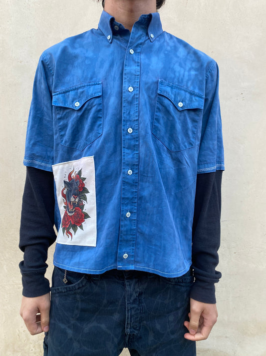 Camicia box fit Wrangler Custom - uomo M | R3BORN