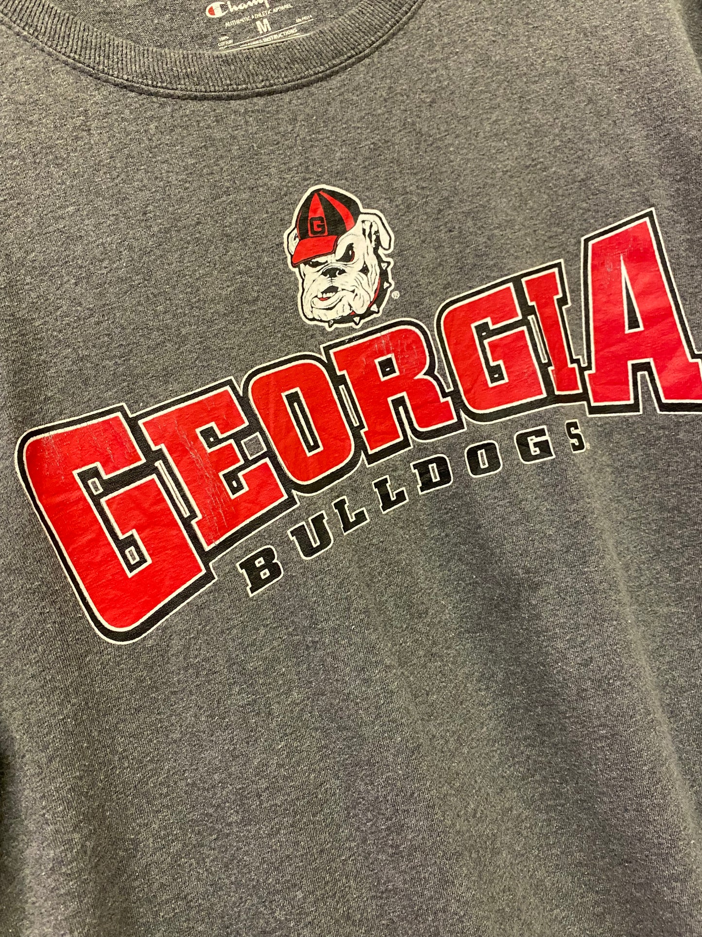 T-shirt Y2K Champion NCAA Georgia Bulldogs (S)