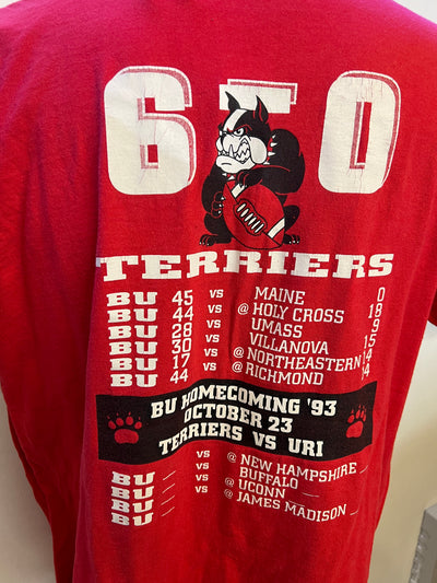 T-shirt Oneita vintage 90’s Terriers Football americano (XL uomo) thumbnail