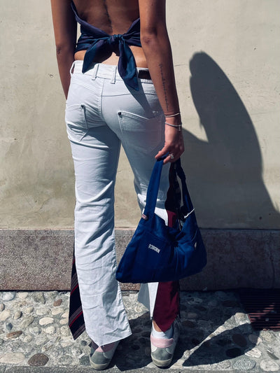 Jeans Bianchi Magazzino del sale Custom - M donna | R3BORN thumbnail