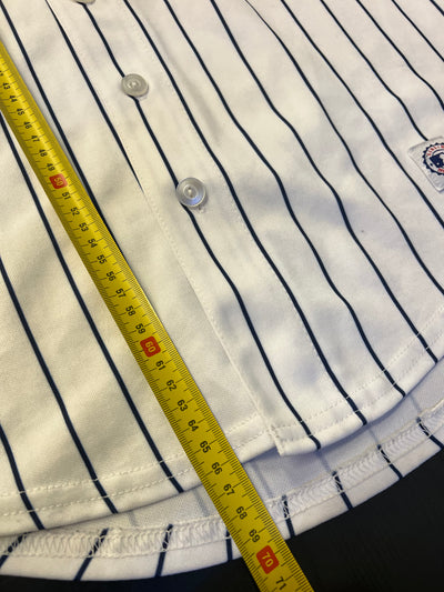 Jersey vintage MLB NY Yankees Jeter #2 (S uomo) thumbnail