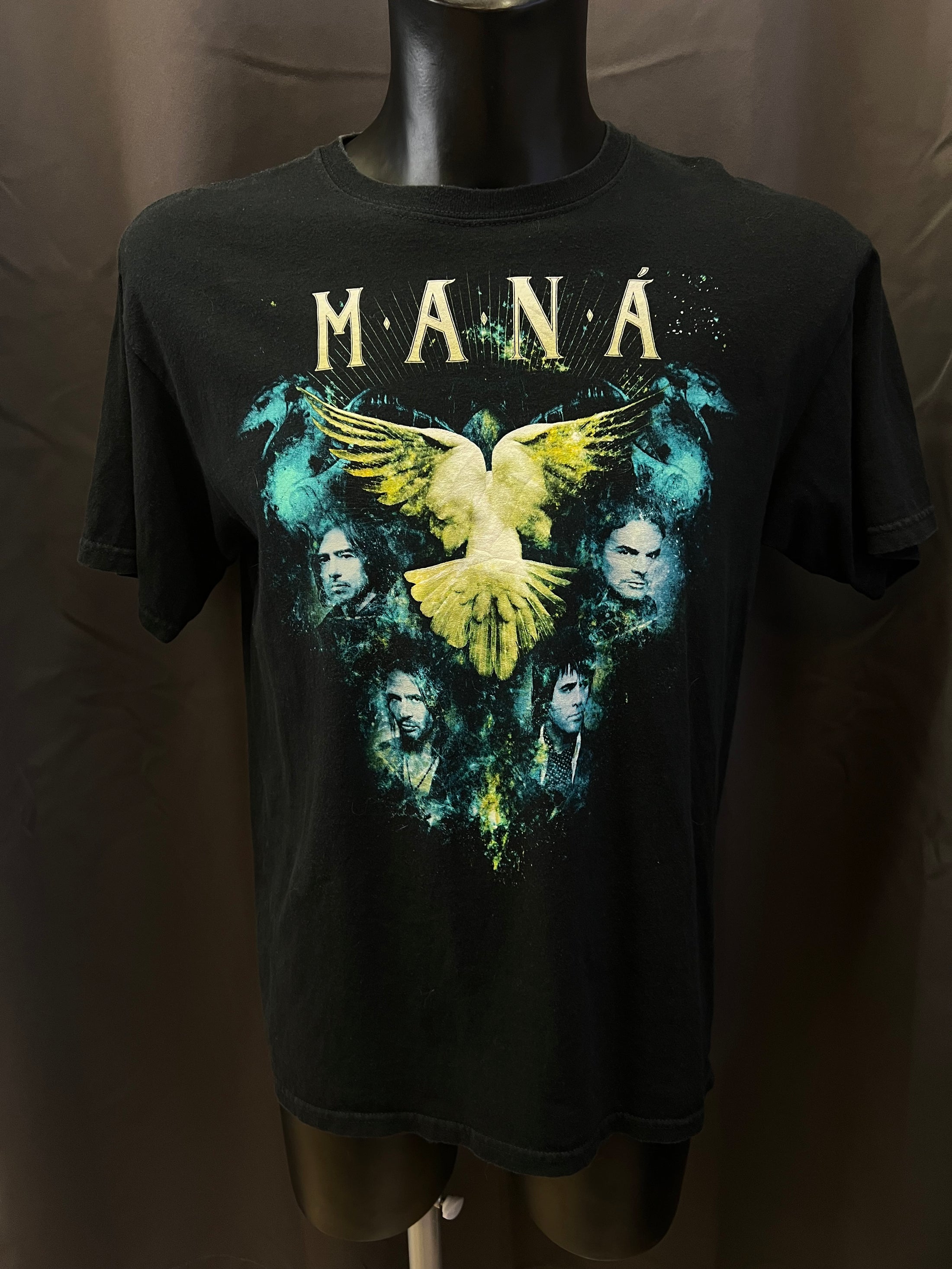 T-shirt Maná Tour 2012 Drama y Luz (L uomo)