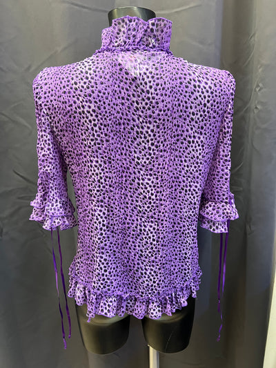 Blusa maculata con lurex ( L donna) thumbnail