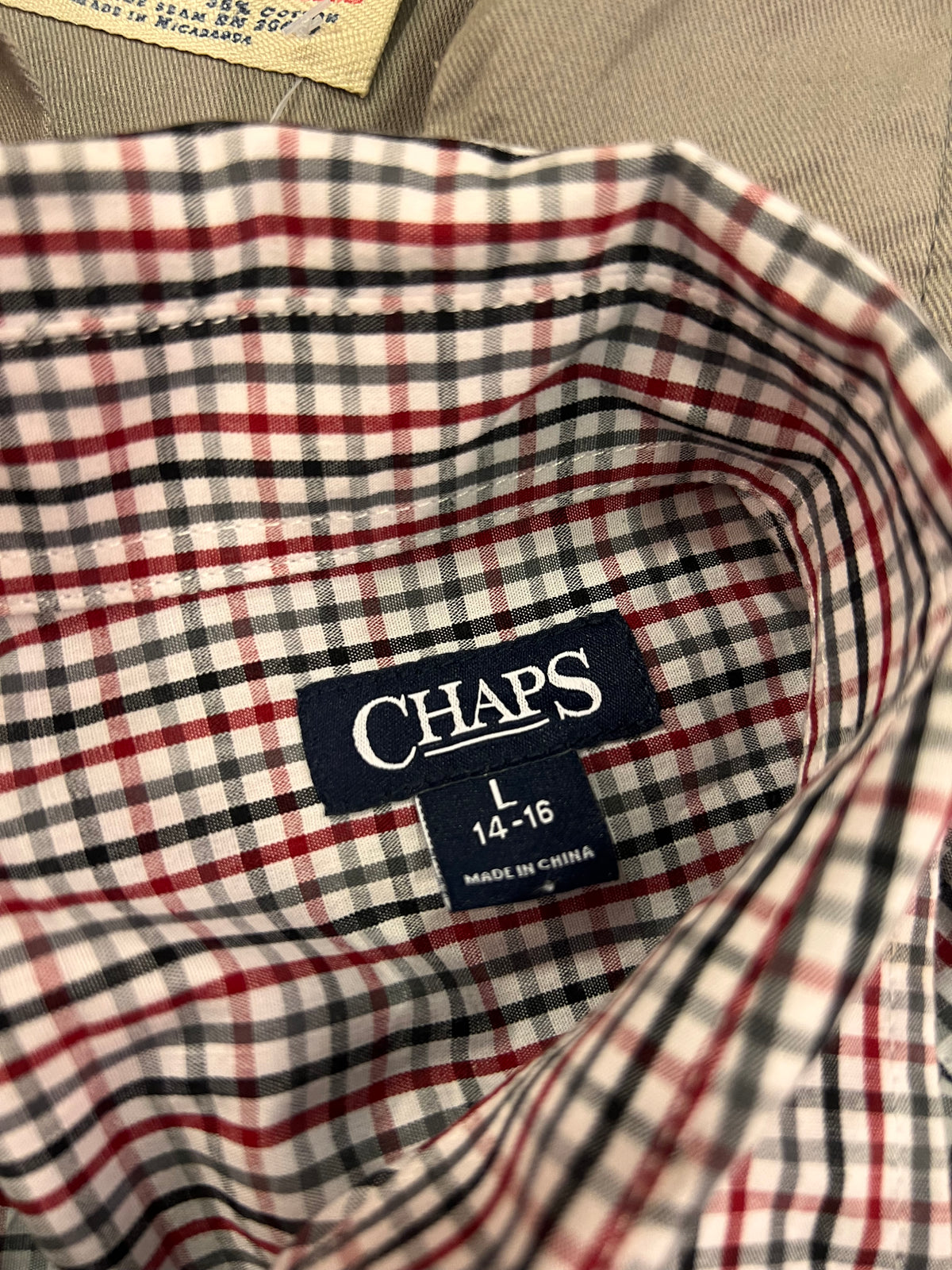 Camicia Chaps smanicata custom R3BORN | M donna