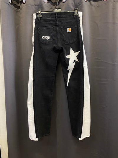 Jeans Carhartt Neri Elasticizzati Custom Donna M | R3BORN thumbnail