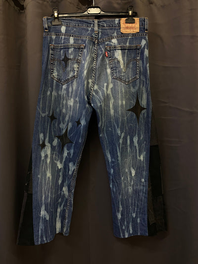 Jeans Flare Levi's Custom Vintage Patchwork - Uomo M | R3BORN thumbnail