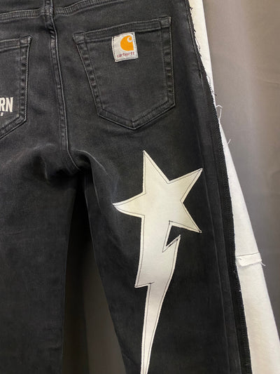 Jeans Carhartt Neri Elasticizzati Custom Donna M | R3BORN thumbnail