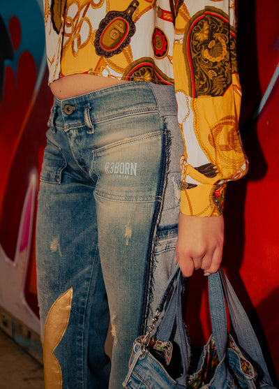 Jeans Y2K Diesel Custom - donna S | R3BORN thumbnail