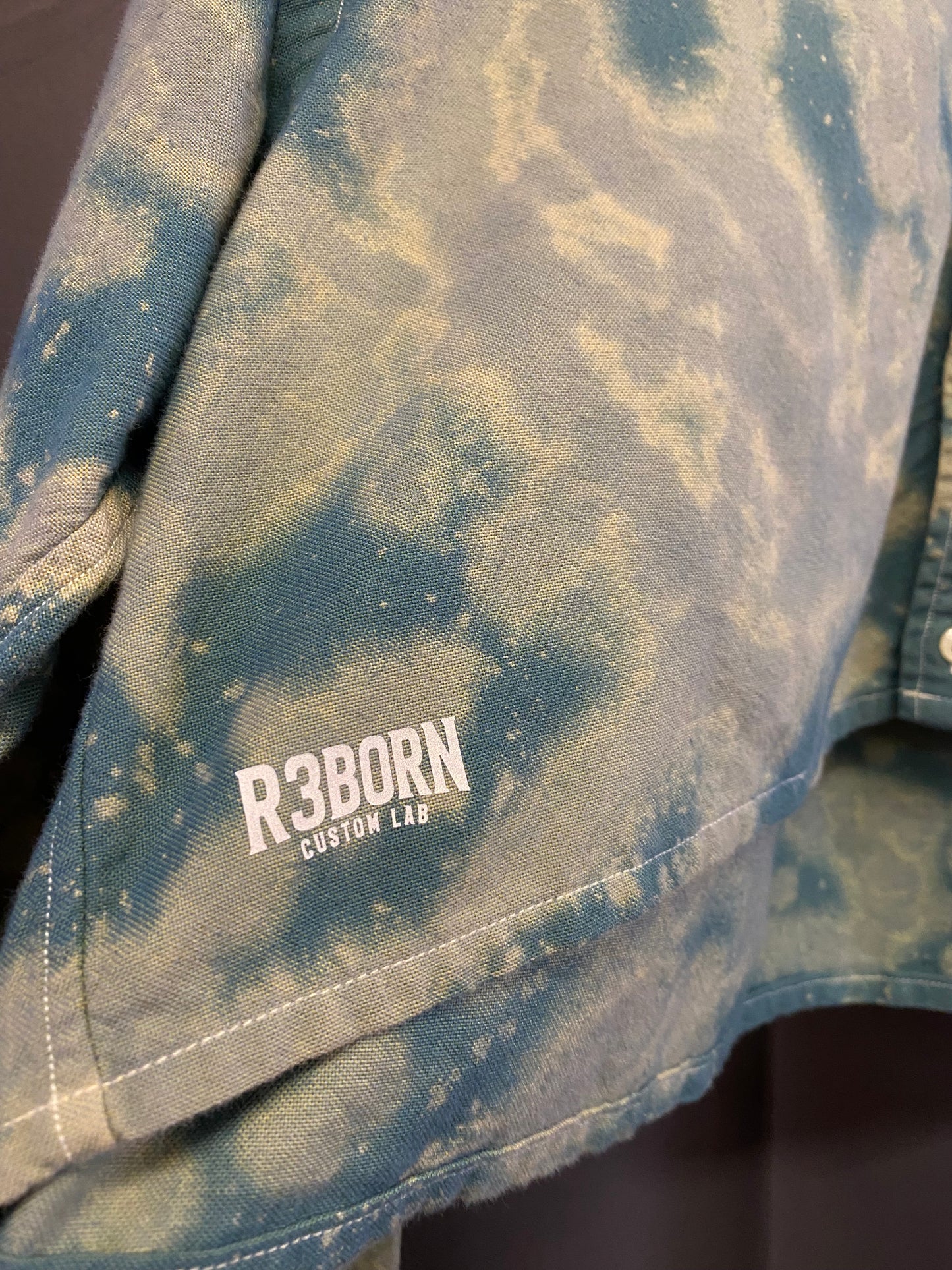 Camicia Ralph Lauren Crop custom by R3BORN (M)