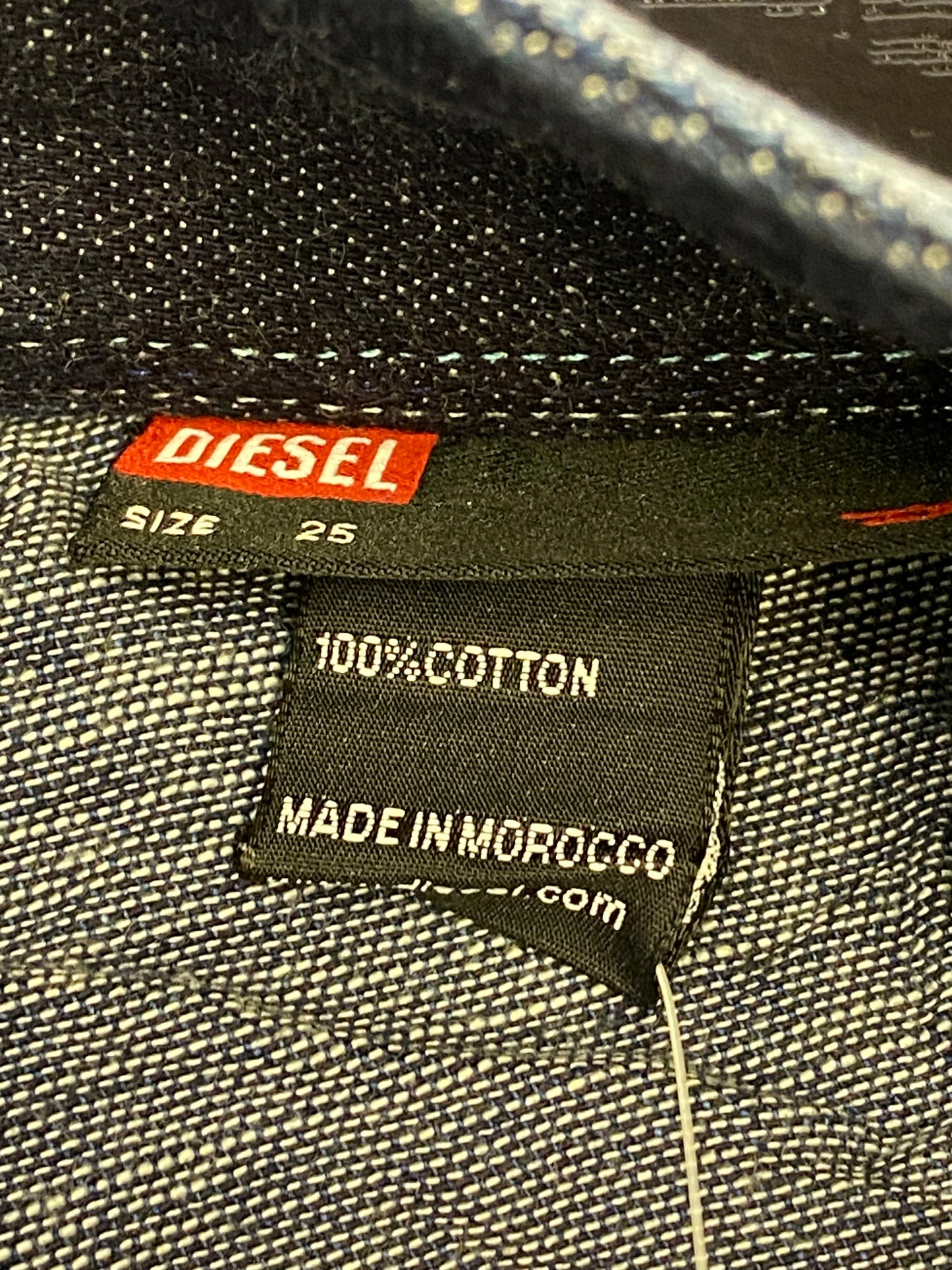 Jeans a pinocchietto Y2K Diesel Custom (XS)