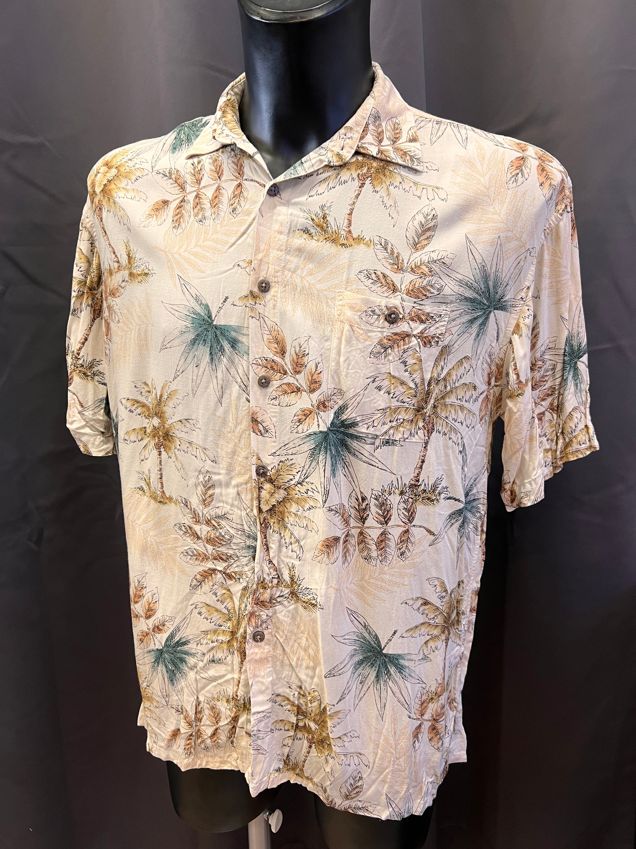 Camicia hawaiana Moda Campia viscosa (L uomo)