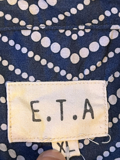 Camicia E.T.A collo alla coreana in cotone (XL uomo) thumbnail