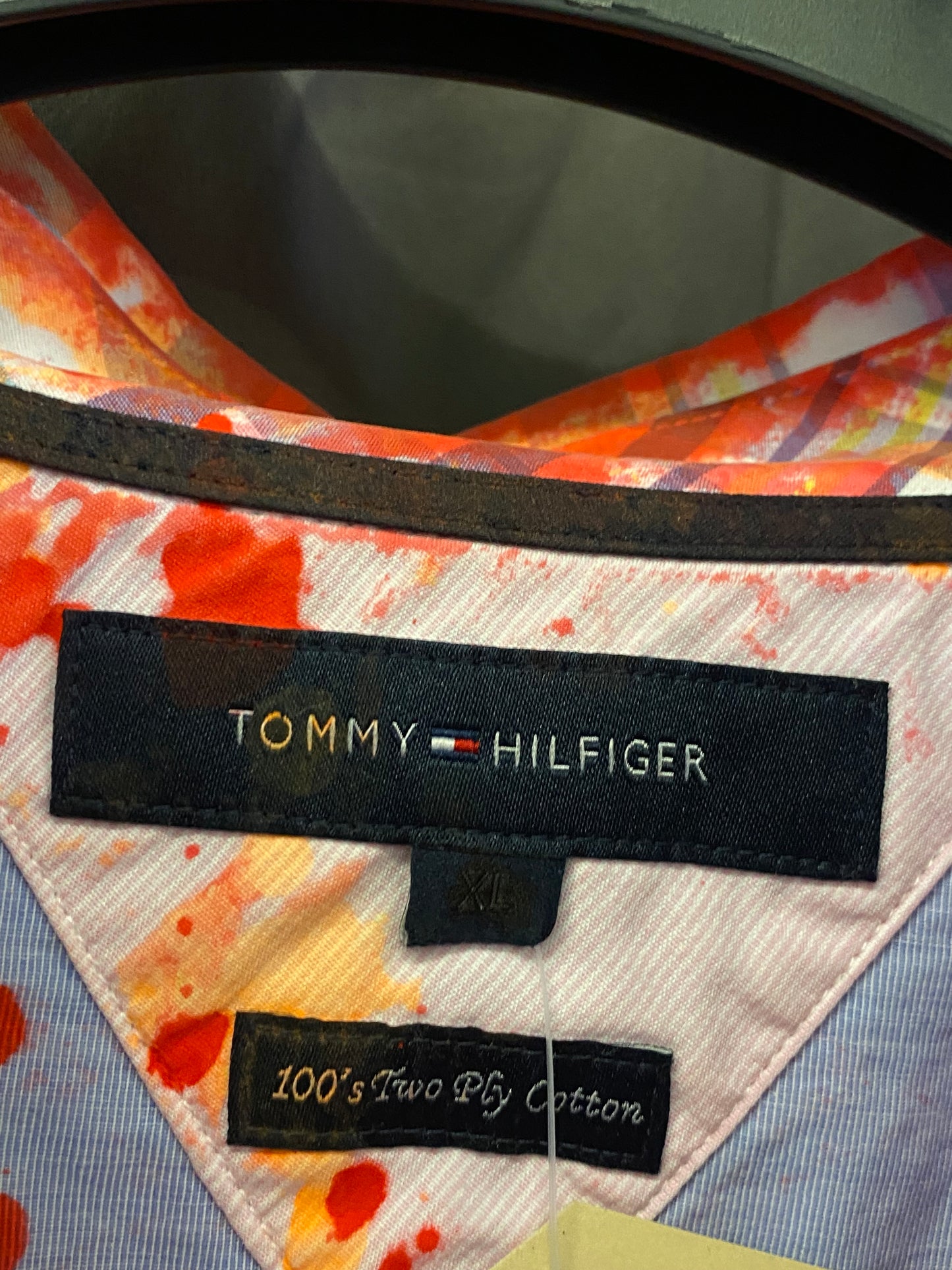 Camicia crop Tommy Hilfiger Custom by R3BORN (M)