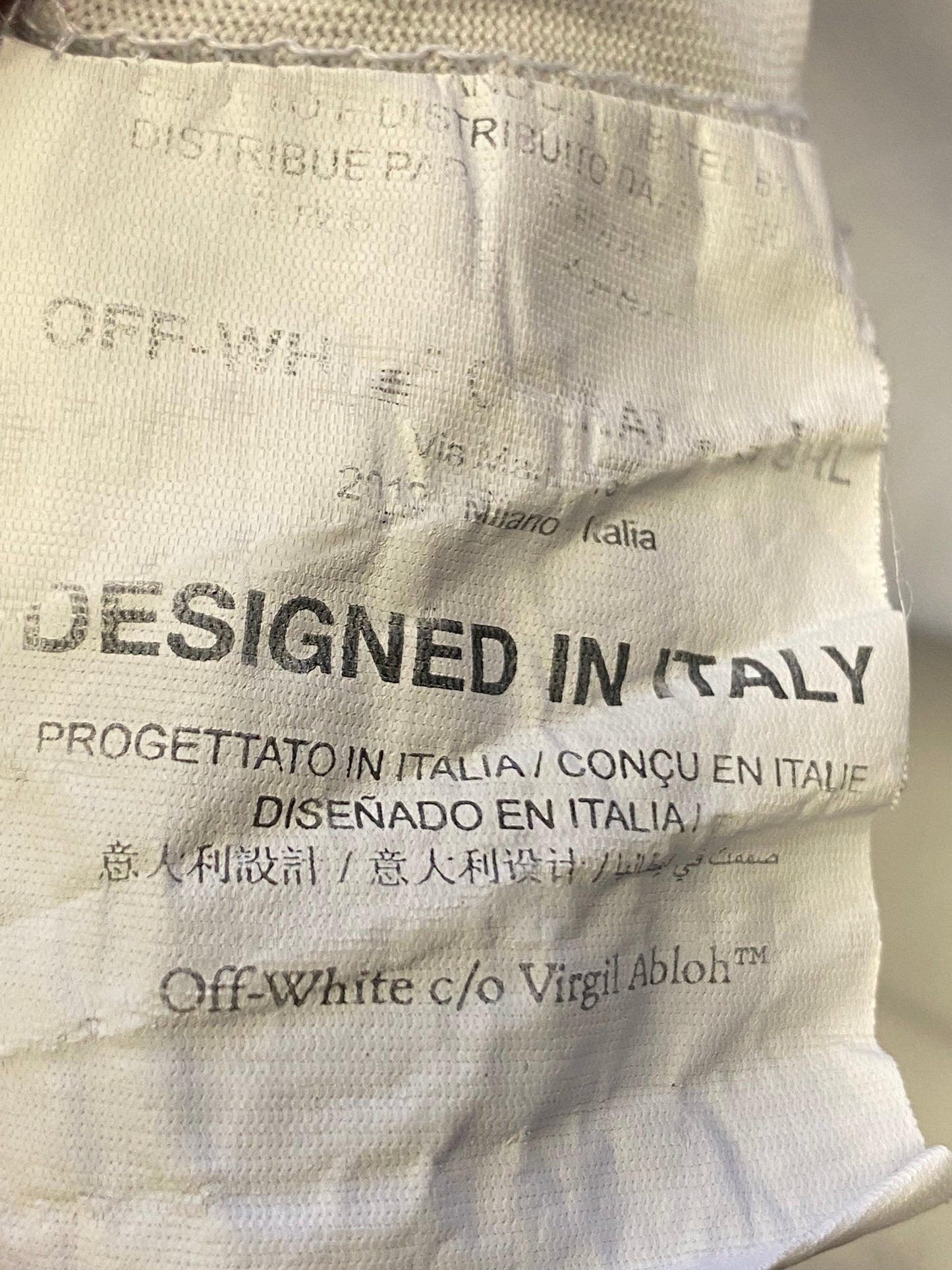 Off-White Custom T-shirt by Basura (L)