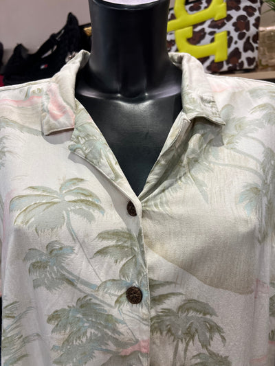Camicia hawaiana vintage Island Traders | XL donna thumbnail