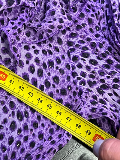 Blusa maculata con lurex ( L donna) thumbnail