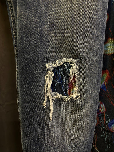 Jeans flare Y2K Lee Custom - uomo M | R3BORN thumbnail