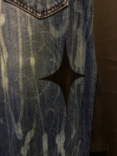 Jeans Flare Levi's Custom Vintage Patchwork - Uomo M | R3BORN thumbnail