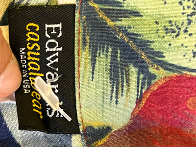 Camicia hawaiana vintage Edwards casualwear (XL uomo) thumbnail