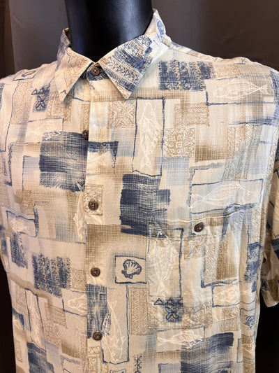 Camicia hawaiana Batik Bay in rayon (2xl uomo) thumbnail