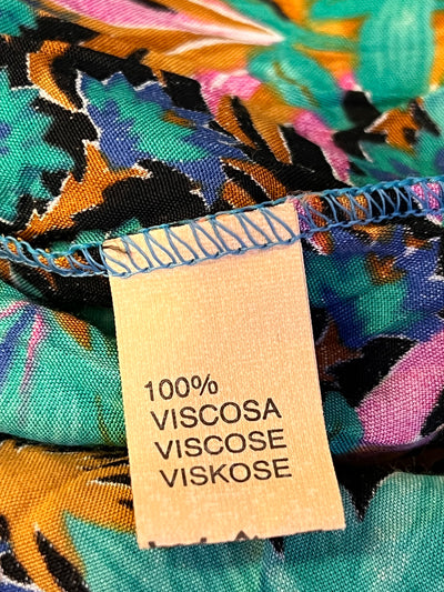Blusa vintage in viscosa (XL donna) thumbnail