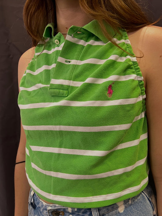 Top polo Ralph Lauren custom R3BORN | taglia unica