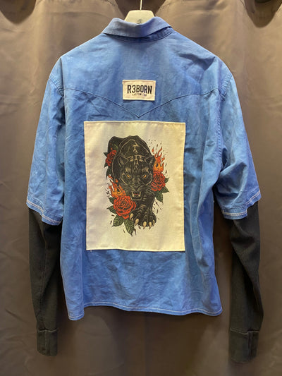 Camicia box fit Wrangler Custom - uomo M | R3BORN thumbnail