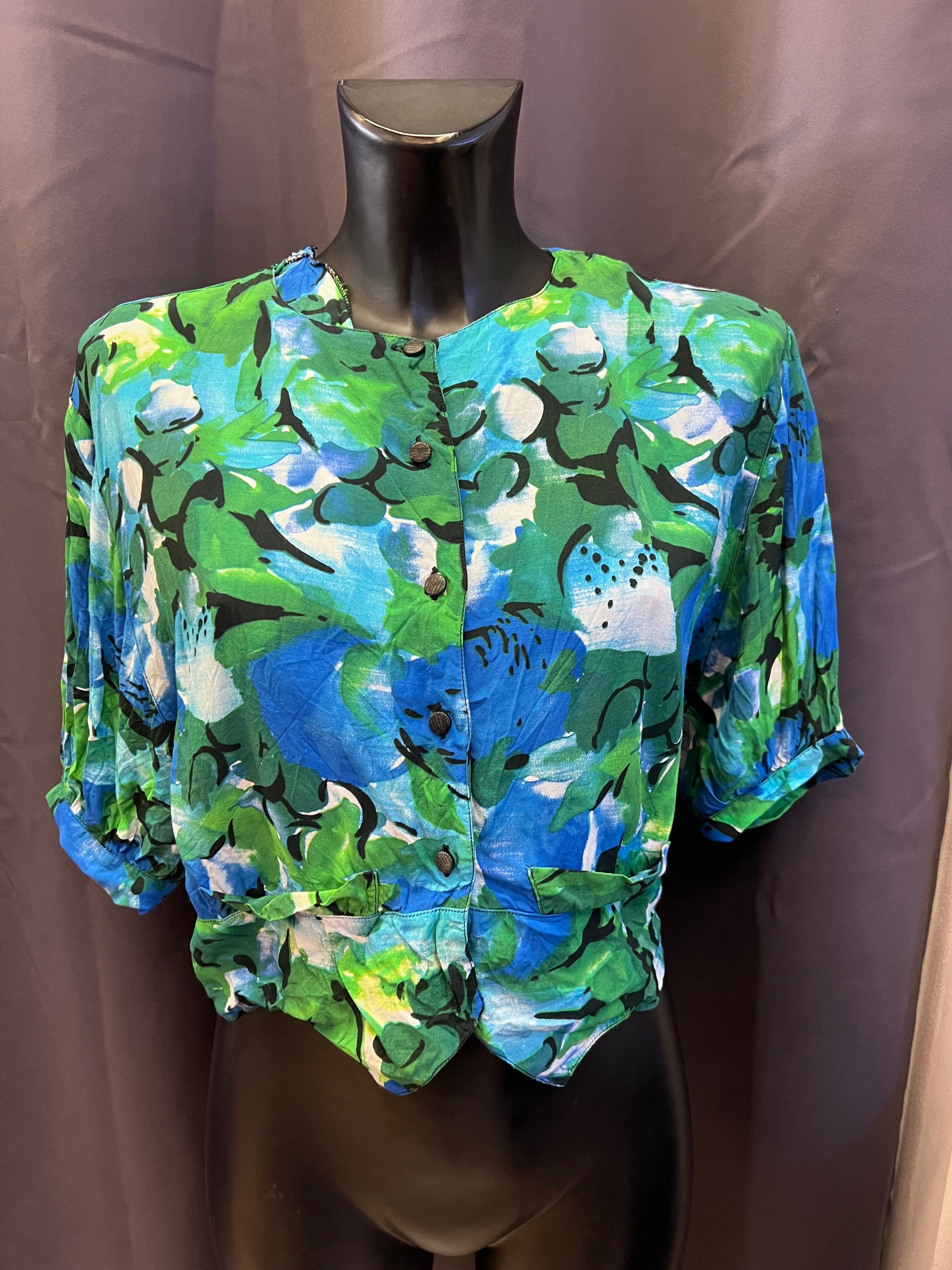 Camicia corta In Vidia anni 80 (M donna)