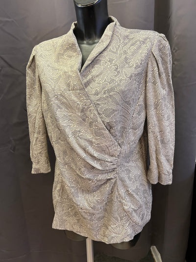 Blusa vintage sartoriale (Xl donna) thumbnail
