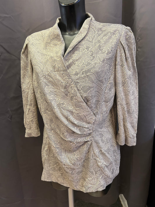 Blusa vintage sartoriale (Xl donna)