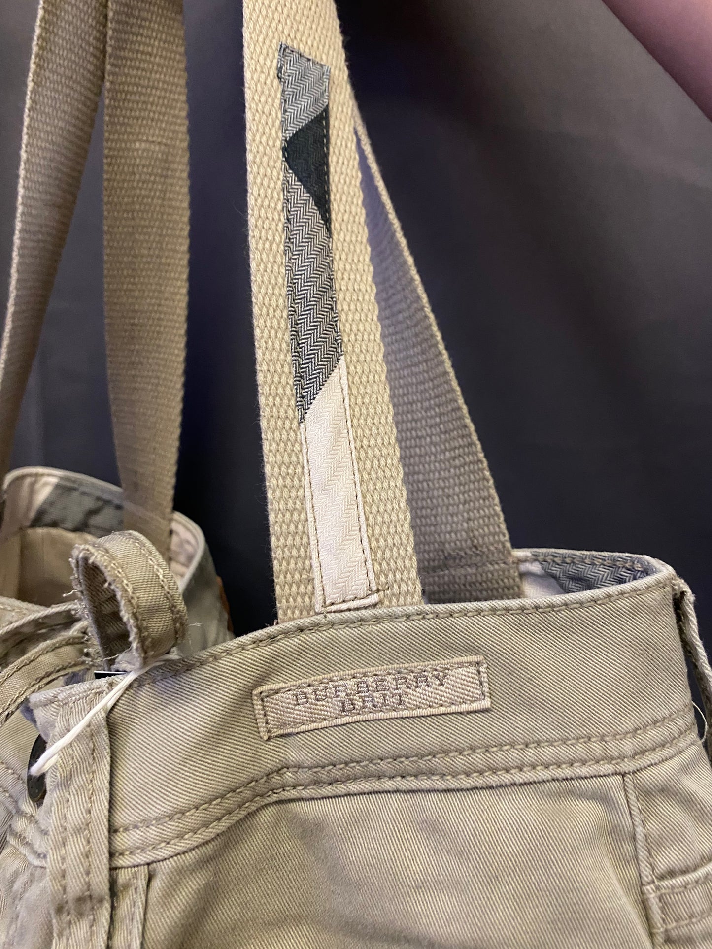 Borsa Burberry Custom by R3BORN