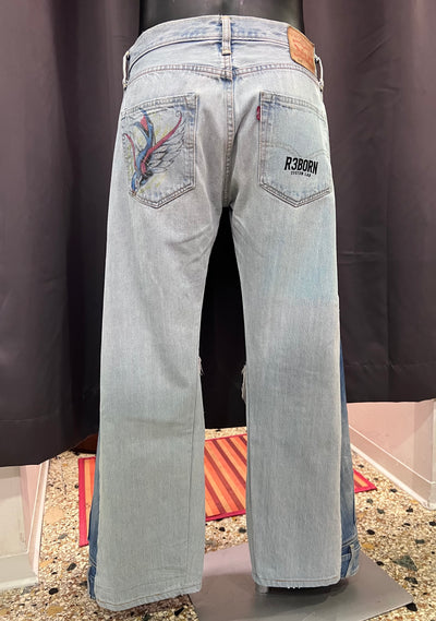 Jeans Levi’s 501 vintage Flare Custom R3BORN (32/46) thumbnail