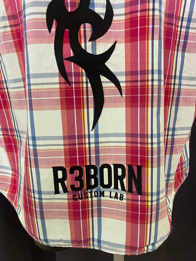Camicia vintage Napapijri boxfit Custom R3BORN (XXL uomo) thumbnail