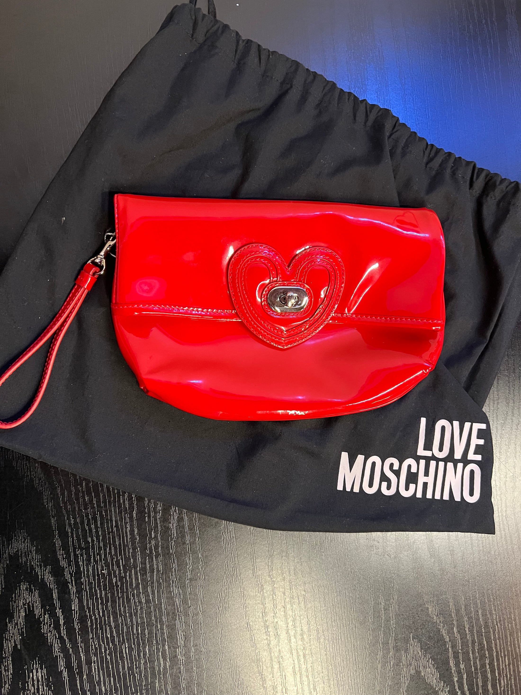Pochette a mano Love Moschino nuova senza cartellino