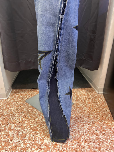 Jeans Lee flare custom R3BORN | XL uomo thumbnail