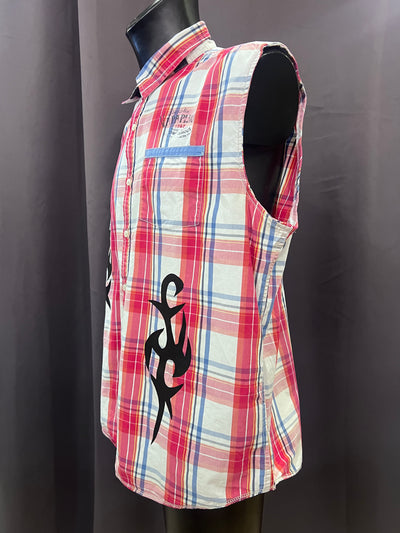 Camicia vintage Napapijri boxfit Custom R3BORN (XXL uomo) thumbnail