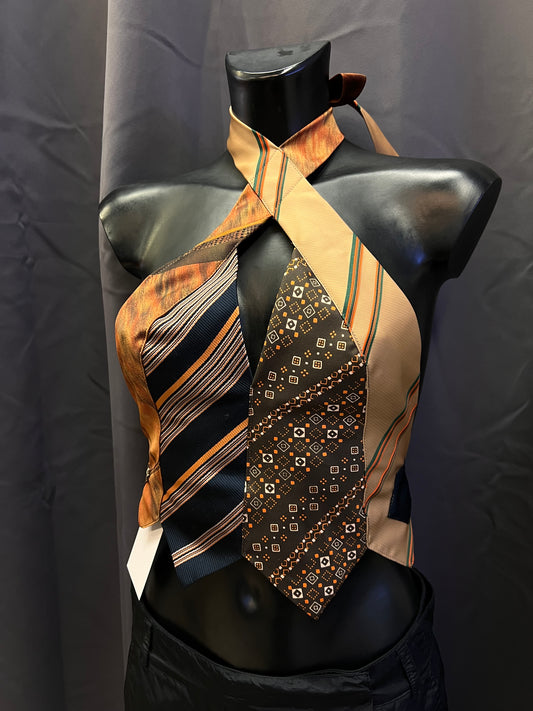 Top cravatte vintage R3BORN | taglia unica