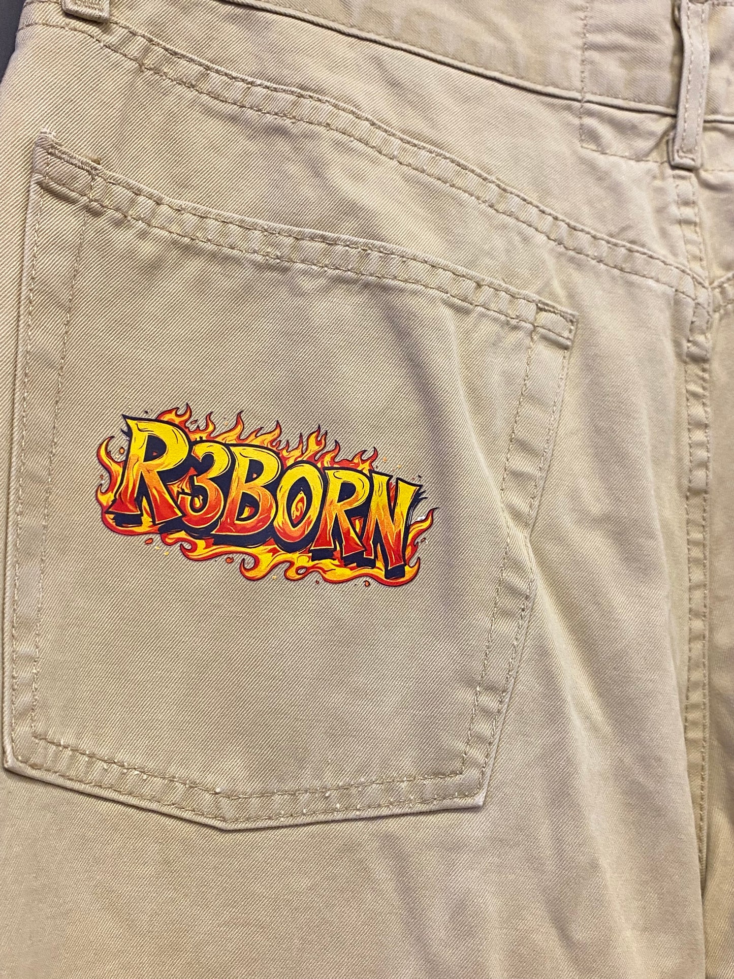 Pantaloni vintage Avirex unisex Custom by R3BORN (46)