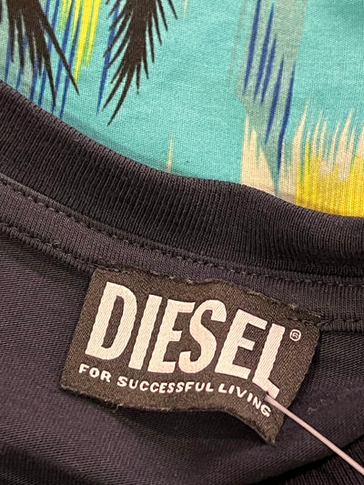 T-shirt Diesel blu navy | L uomo thumbnail