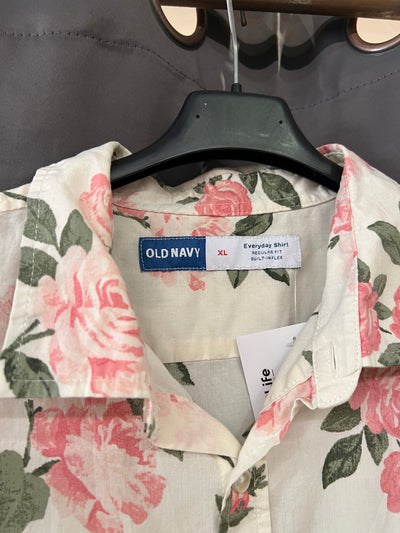 Camicia floreale Old Navy | XL uomo thumbnail
