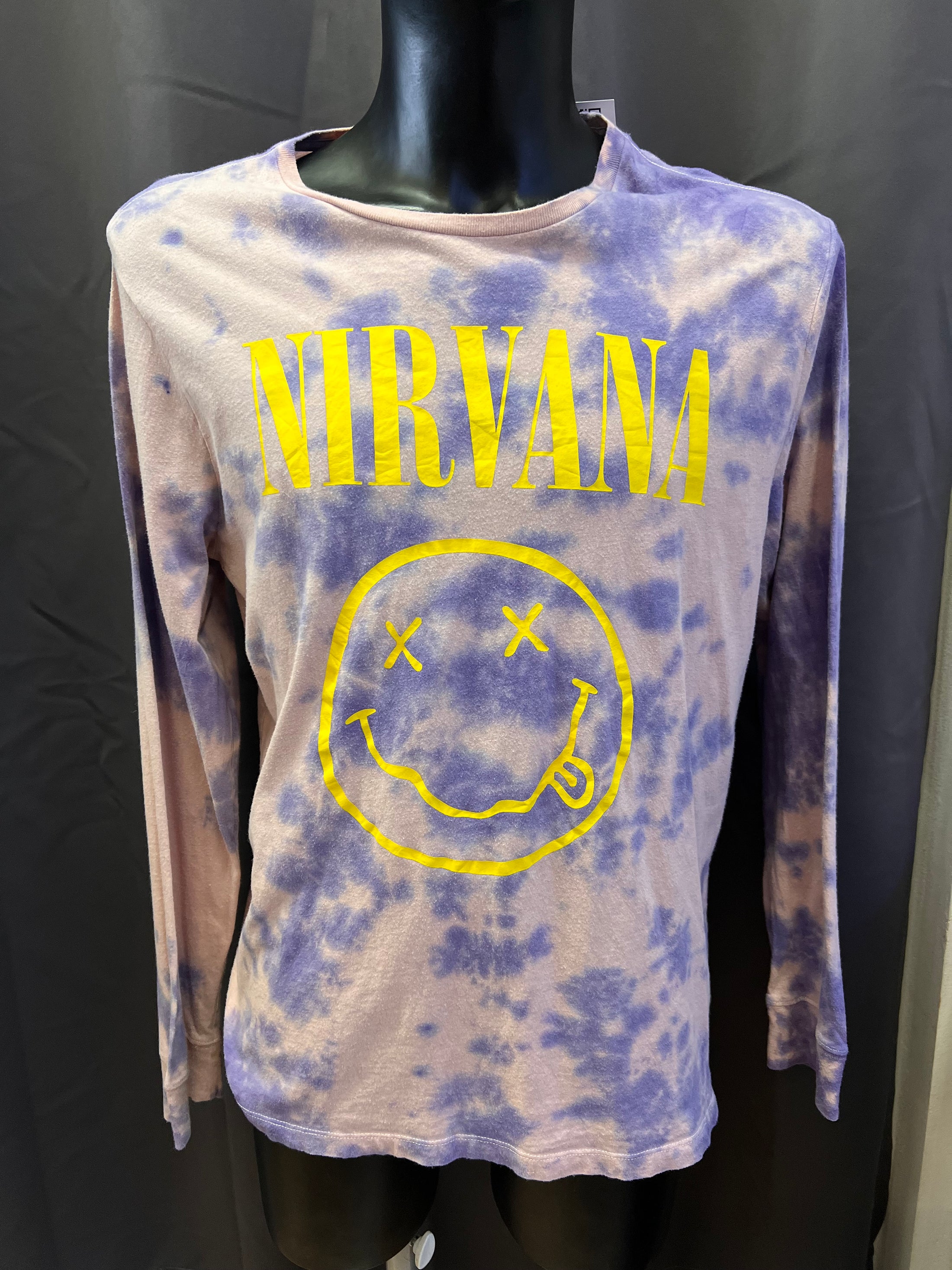 Maglia manica lunga Nirvana (L uomo)
