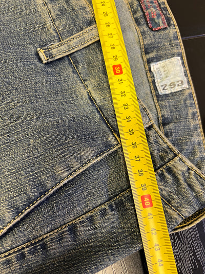 Jeans a zampa Y2K ESZ ( M donna) thumbnail
