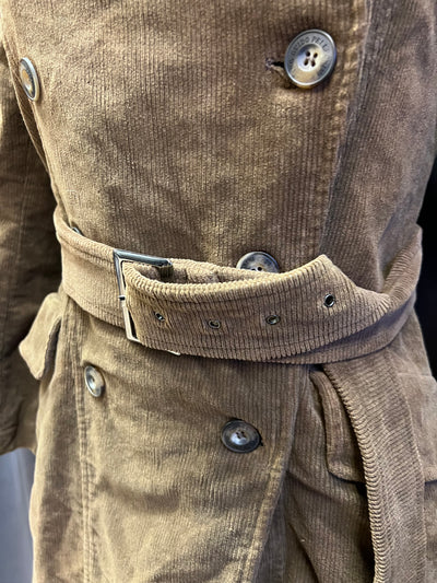 Trench Guido Pellegrini in ciniglia a costine ( M donna) thumbnail
