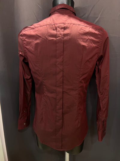 Camicia Dolce&Gabbana Gold bordeaux iridescente | M uomo thumbnail