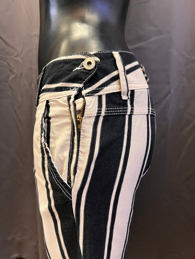 Pantalone capri Diesel a righe nuovo (S donna) thumbnail