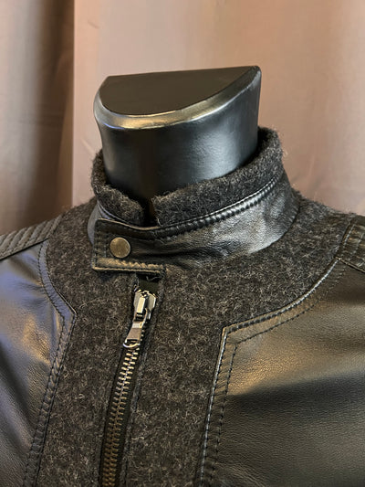 Giacca in vera pelle (L slim fit) thumbnail